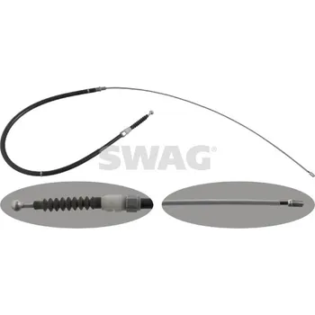 Lanko parkovací brzdy Tažné lanko, parkovací brzda, 30 94 8306