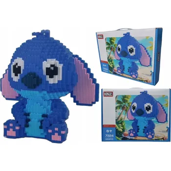 ostatní stavebnice Stavebnice sada Stitch modrá 3454 dílů plastové