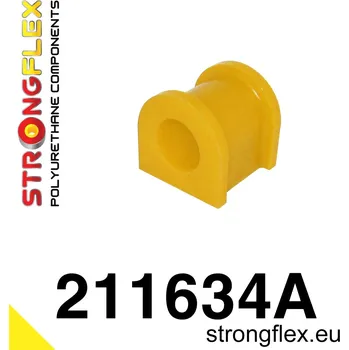Silentblok nápravy 211634A: Strongflex Silentblok zadního stabilizátoru varianta SPORT 22mm Black