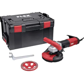 úhlová bruska FLEX Sanační bruska s variabilními otáčkami LDE 16-8 125 R, Kit TurboJet II, 125mm