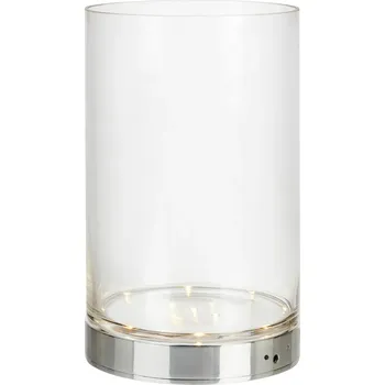 Váza Markslöjd skleněná svítící váza Bouquet průhledná 29 cm