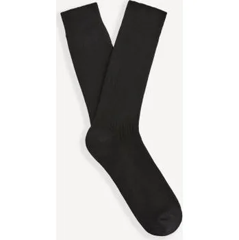 Pánská móda Vysoké ponožky Riqlo piké Černá O
