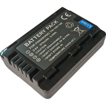 TRX baterie Panasonic VW-VBY100 - 970mAh