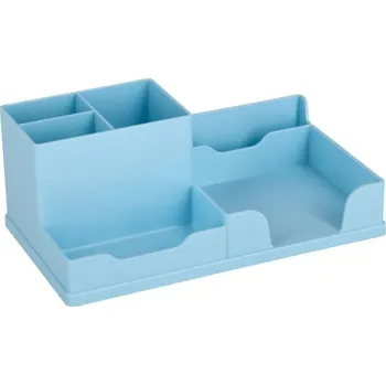 Stolní organizér - pastelově modrý