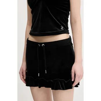 Dámská sukně Velurová sukně Juicy Couture RUFFLE JCWGS125328 černá 99X, vel. M