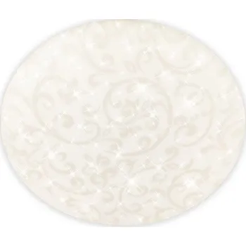 BRILONER Nebo stropní svítidlo pr.27,8 cm - 15W, 1800lm, LED, hvězdné nebe, neutrální bílá, bílé, květinový vzor - BRILO BRILO 3937016