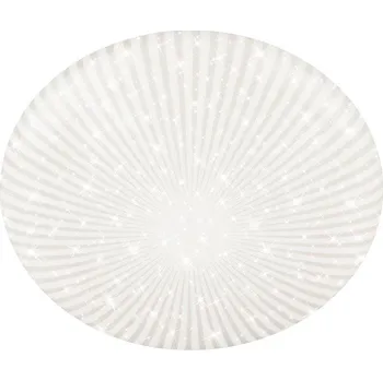 BRILONER Nebo stropní svítidlo pr.38 cm - 20W, 2400lm, LED, hvězdné nebe, s dekorem, bílé - BRILO BRILO 3941016