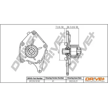 Chladič motoru Vodní čerpadlo, chlazení motoru DRIVE+ DP2310.10.102