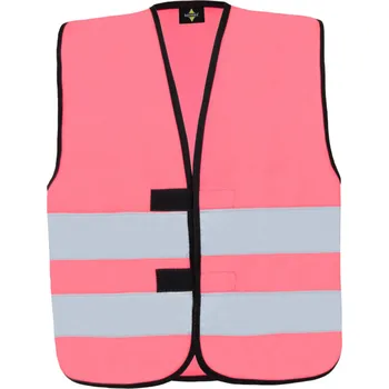 pracovní tričko Vesta reflexní dětská KW Aarhus růžová XS