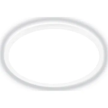 BRILONER Tava A LED stropní svítidlo, energetická třída A, přímé a nepřímé osvětlení, 50.000h životnost, kruhové 42 cm, bílé - BRILO BRILO 7548016