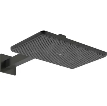 Sprchová hlavice Hansgrohe Raindance Alive Q Hlavová sprcha, 21x34 cm, 2 proudy, kartáčovaný černý chrom