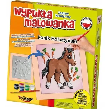 Obraz Vypouklá omalovánka Kůň HOLŠTÝNSKÝ Kreativní sada