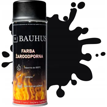 Barva ve spreji Bauhus vysokoteplotní žáruvzdorná Barva ve spreji