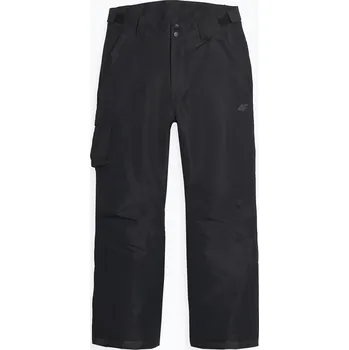 Snowboardové kalhoty Dětské snowboardové kalhoty 4F FNK F663 deep black
