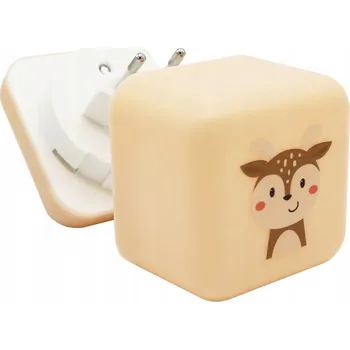 Lampička Noční lampa Cloud oranžová