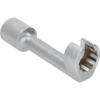 Dílna KS Tools Otevřený nástrčný klíč s očkem 1/2", 17 mm 913.1214