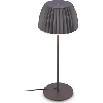 Lampička BRILONER Loca stolní lampa - 8W, 800lm, LED, dotykový vypínač, stmívatelná, teplá bílá, antracit - BRILONER BRI 7625015
