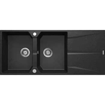 Deante Dřez Corio 2 komory, granit - ZRC 2213, grafit