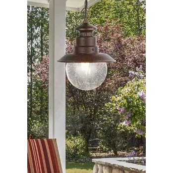 Svítidlo Searchlight 7653RU Venkovní závěsné svítidlo ARTUR rustikal