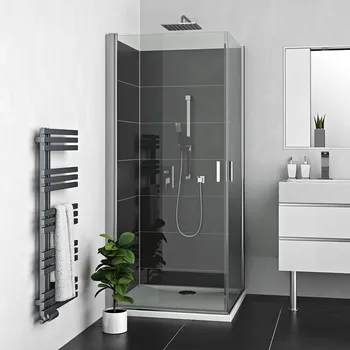 Roltechnik Outlet Čtvercový nebo obdélníkový sprchový kout LZCO1+LZCO1 - bez vaničky Varianta: šířka prvních dveří: 80 cm, šířka druhých dveří: 80 cm, orientace: Uni - (LZCO1/800_LZCO1/800), Barva profilů a typ výplně: profily: brillant, výplň: transparen