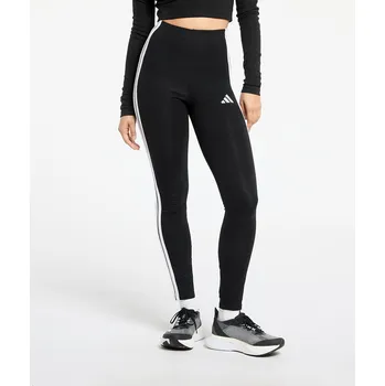 Dámské legíny Legíny adidas Essentials 3-Stripes Cotton Leggings Black/ White L