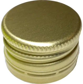 Uzávěr na lahve šroubovací 28x18 zlatý