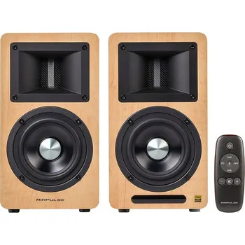 Elektronika Edifier Airpulse A80 Hi-Fi Regálový reproduktor Brown 2 ks (Jako nové)