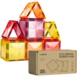 Mideer Magnetické dílky hřejivé barvy 20 ks