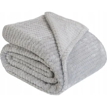 Prostěradlo Deka z mikrovlákna Markizeta 220 cm x 200 cm šedá