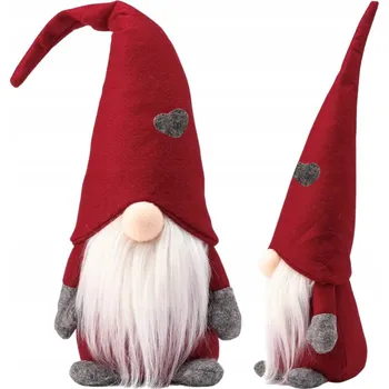 Vánoční dekorace Skřítek Mikuláš, velký vánoční gnóm, trpaslík pod stromeček, ozdoba, dekorace