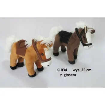 plyšák Plyšová Hračka Plyšový kůň Koník 30 cm Plyšák hnědý