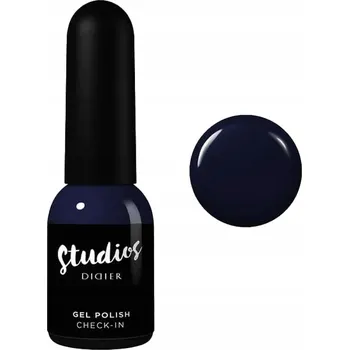 Lak na nehty Didier Lab Hybridní lak na nehty 8 ml - Check-In Modrá Granátová