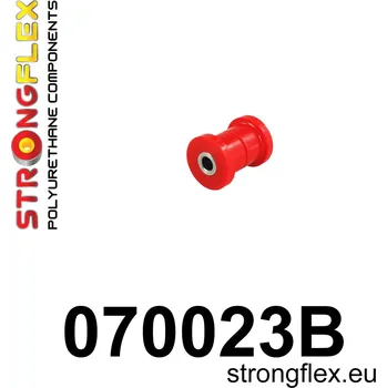 Silentblok nápravy 070023B: Strongflex Silentblok předního ramene - vnitřní 10mm Black