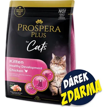 Krmivo pro kočku Krmivo Prospera Plus Kitten Chicken Healthy Development 2kg + Konzerva ZDARMA