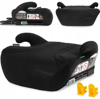 Autosedačka Autosedačka – Podsedák Kidwell BONO i-Size černá ISOFIX 125-150 cm