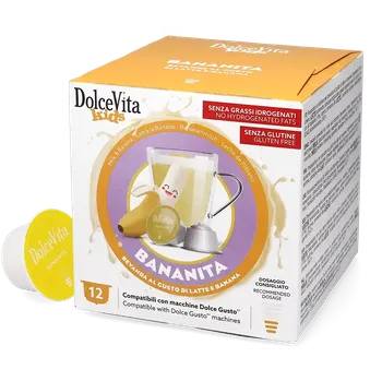 Dolce Vita | Bananita - Počet kapslí pro Dolce Gusto: 12