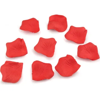 Svatební dekorace Dekorace plátky růží - (25) červená