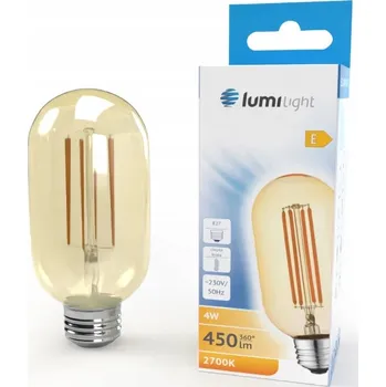 Žárovka LED ŽÁROVKA E27 4W FILAMENT EDISON RETRO DEKORATIVNÍ