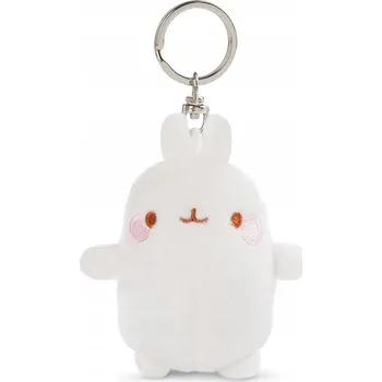 Plyšová Přívěsek Na Klíče Nici Molang Králík 8 cm