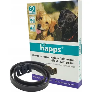 Antiparazitikum pro psa Obojek proti parazitům Happs pro velké psy 60 cm voděodolný 0,2 g