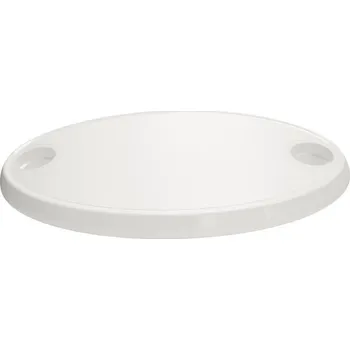 Jídelní stůl Stůl oválný 760x450 /2, bílý