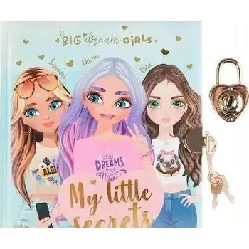 Zápisník Památník A5 ozdobný, deník - tajný zápisník pro nejmenší, vícebarevný