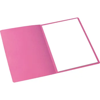 Odkládací mapa bez klopy A4 Classic 250, růžová