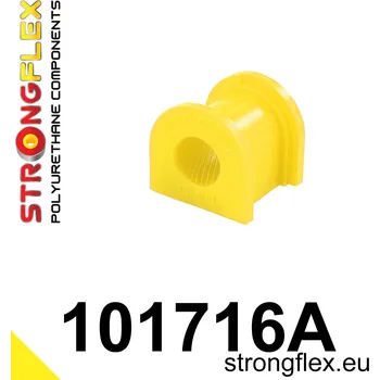 Silentblok nápravy 101716A: Strongflex Silentblok zadního stabilizátoru varianta SPORT Custom Yellow
