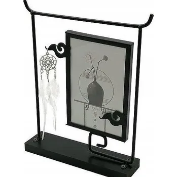 Obraz RÁMEČEK cm KOVOVÝ RÁM STOJACÍ RÁMEČEK ČERNÝ