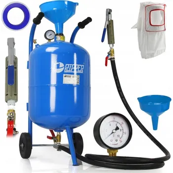 Pískovačka Mobilní tryskací jednotka - pískovačka, 76 l, včetně příslušenství