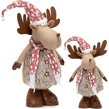 Vánoční dekorace Springos CA1484 VÁNOČNÍ DEKORACE "JELEN" 38 X 23 X 70 CM