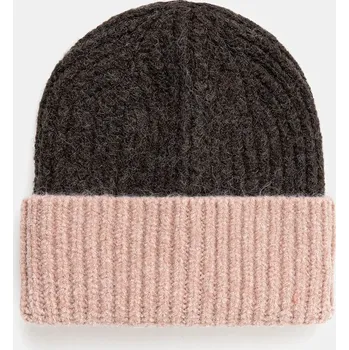 Oblečení a móda Čepice z vlněné směsi United Colors of Benetton 6NWBDA01L hnědá 88X, vel. S