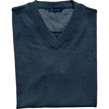 Pánský svetr Pánská vesta Ilmodo - šedá Velikost: 50