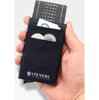 Dámské spodní prádlo Stevens hliníková peněženka černá - unisex